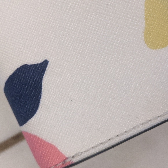 Kate Spade Lemon Zest Micro Tri Fold Wallet - Picture 8 of 8